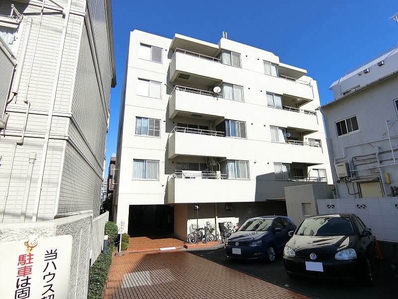 池尻ハウスの外観（世田谷区・池尻大橋駅徒歩8分）