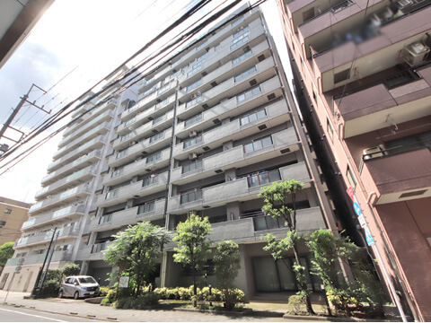ライオンズマンション船堀駅前の外観（江戸川区・船堀駅徒歩3分）