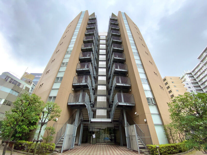 ラフィネ大崎の外観（品川区・大崎駅徒歩4分）