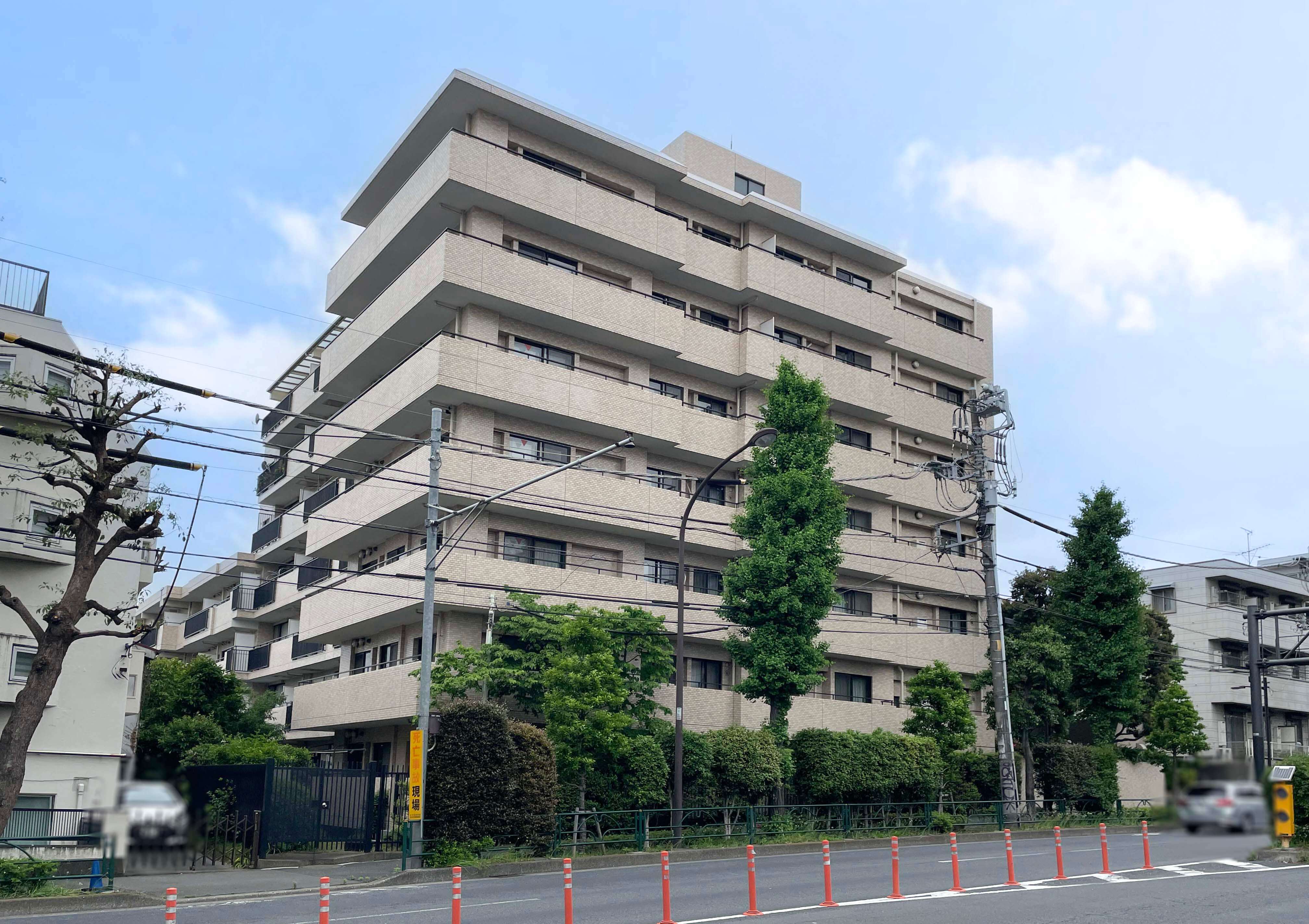 石神井公園パーク・ホームズの外観（練馬区・練馬高野台駅徒歩5分）
