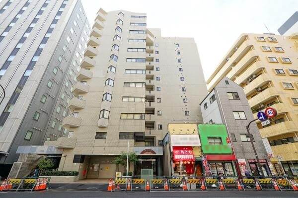 クレッセンコート浅草の外観｜台東区浅草｜浅草駅徒歩4分｜仲介手数料無料