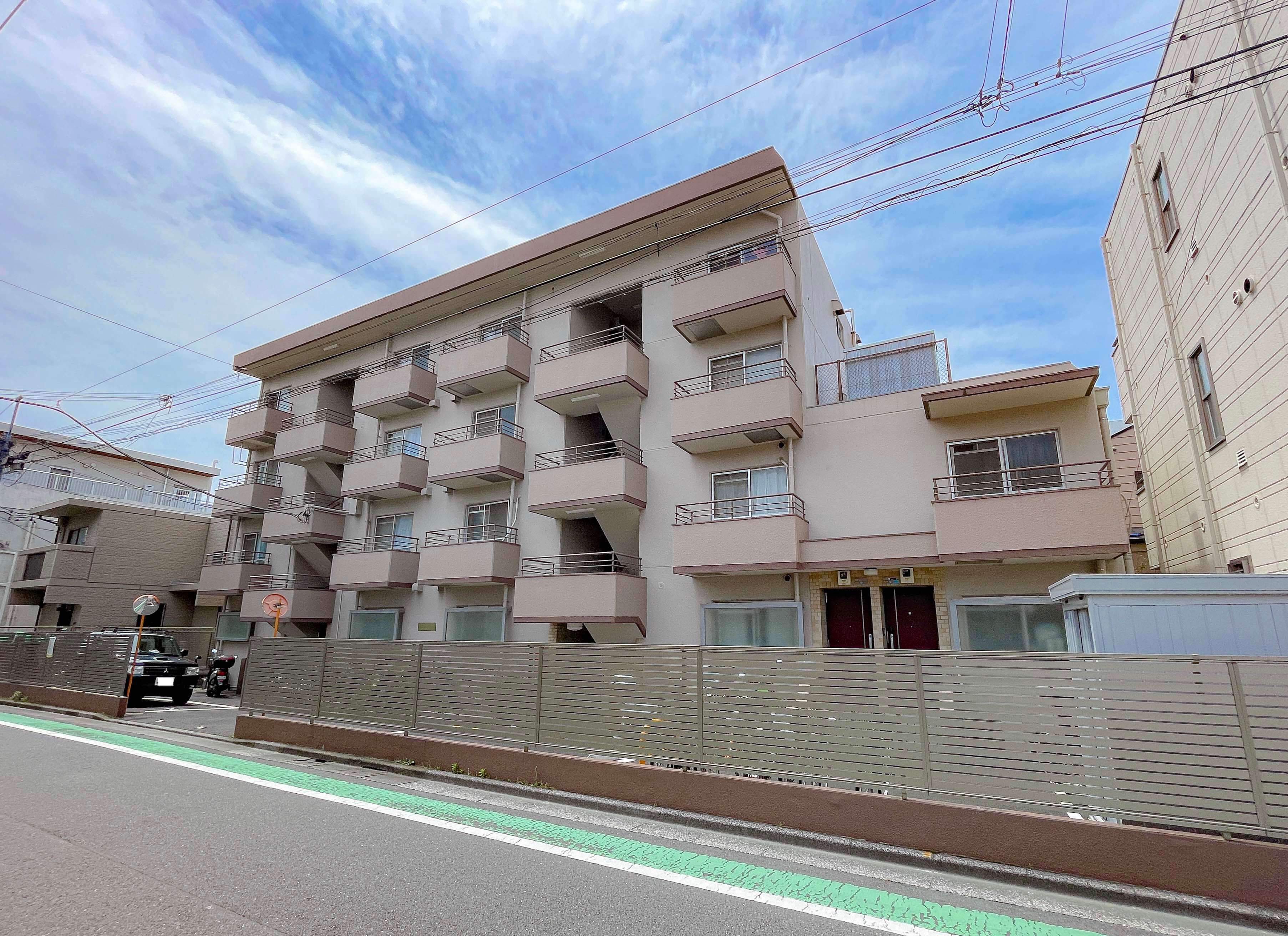 若林パレスの外観｜世田谷区若林｜若林駅徒歩6分｜仲介手数料無料