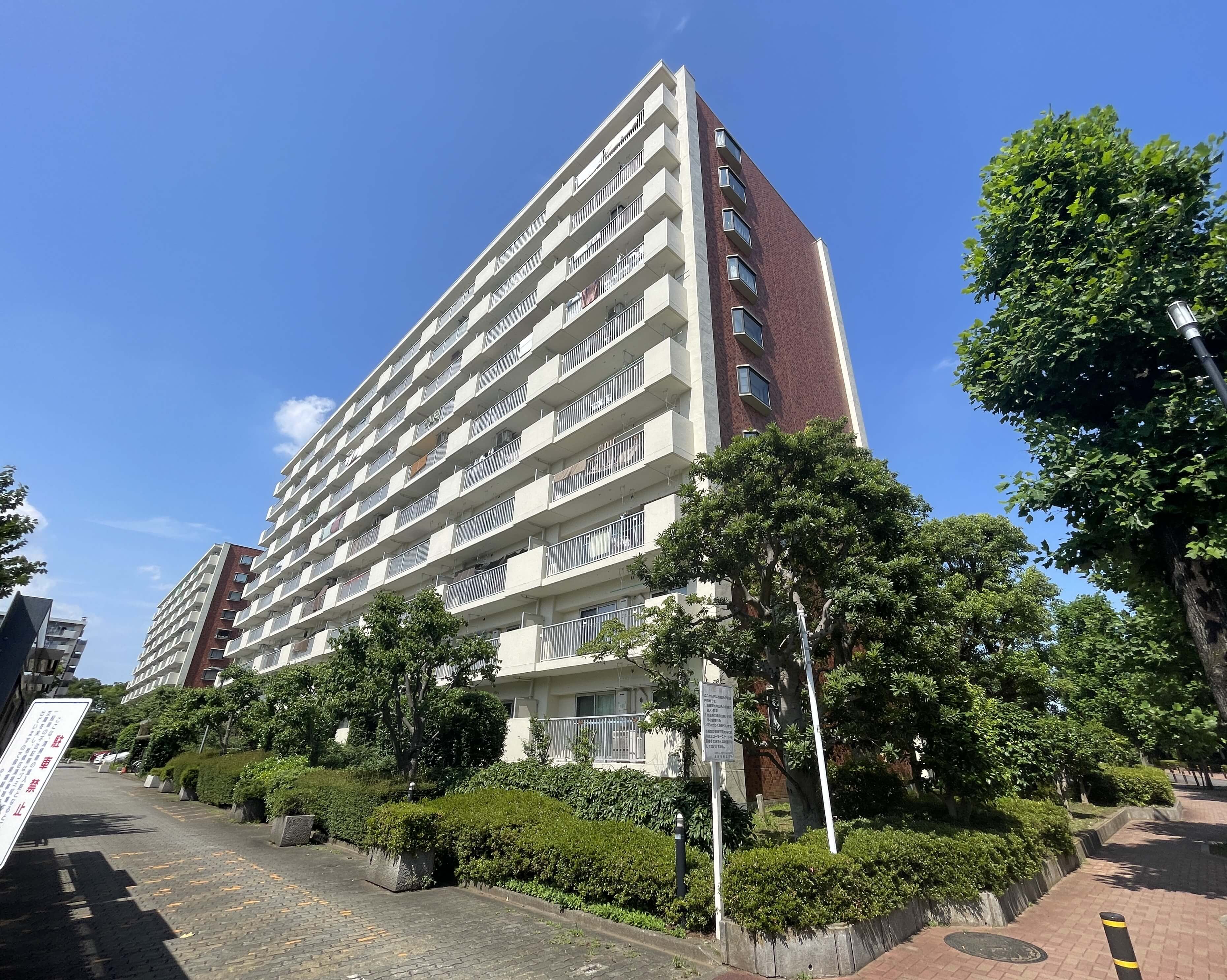 光が丘パークタウンゆりの木通り北住宅5号棟の外観｜板橋区赤塚新町｜仲介手数料無料