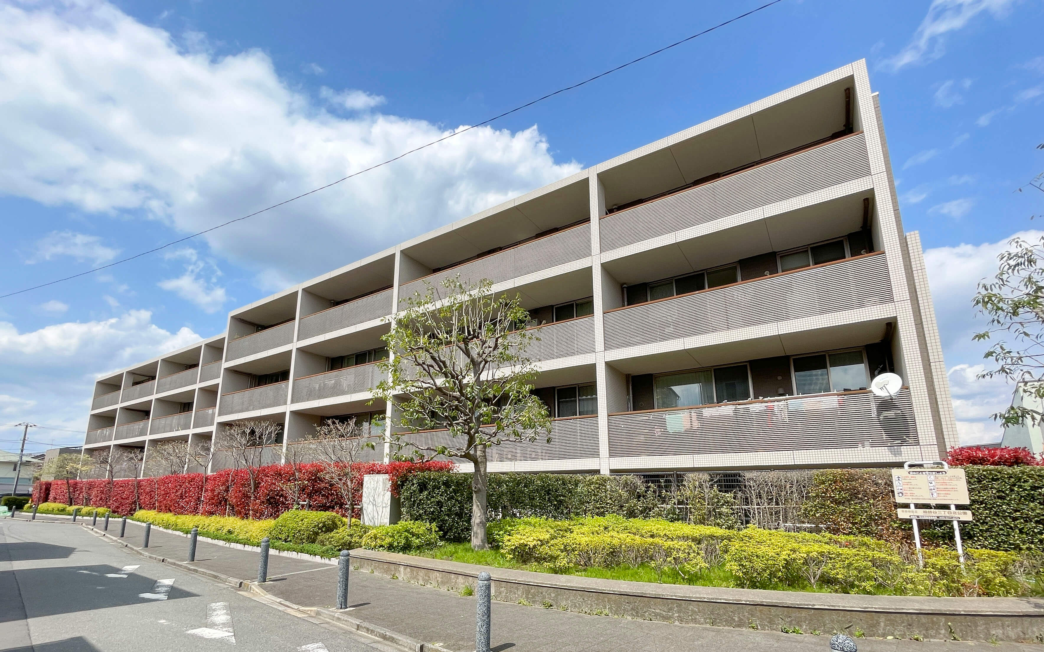 パークホームズ祖師谷ガーデンズコートの外観｜仲介手数料無料｜世田谷区祖師谷｜祖師ヶ谷大蔵駅徒歩6分