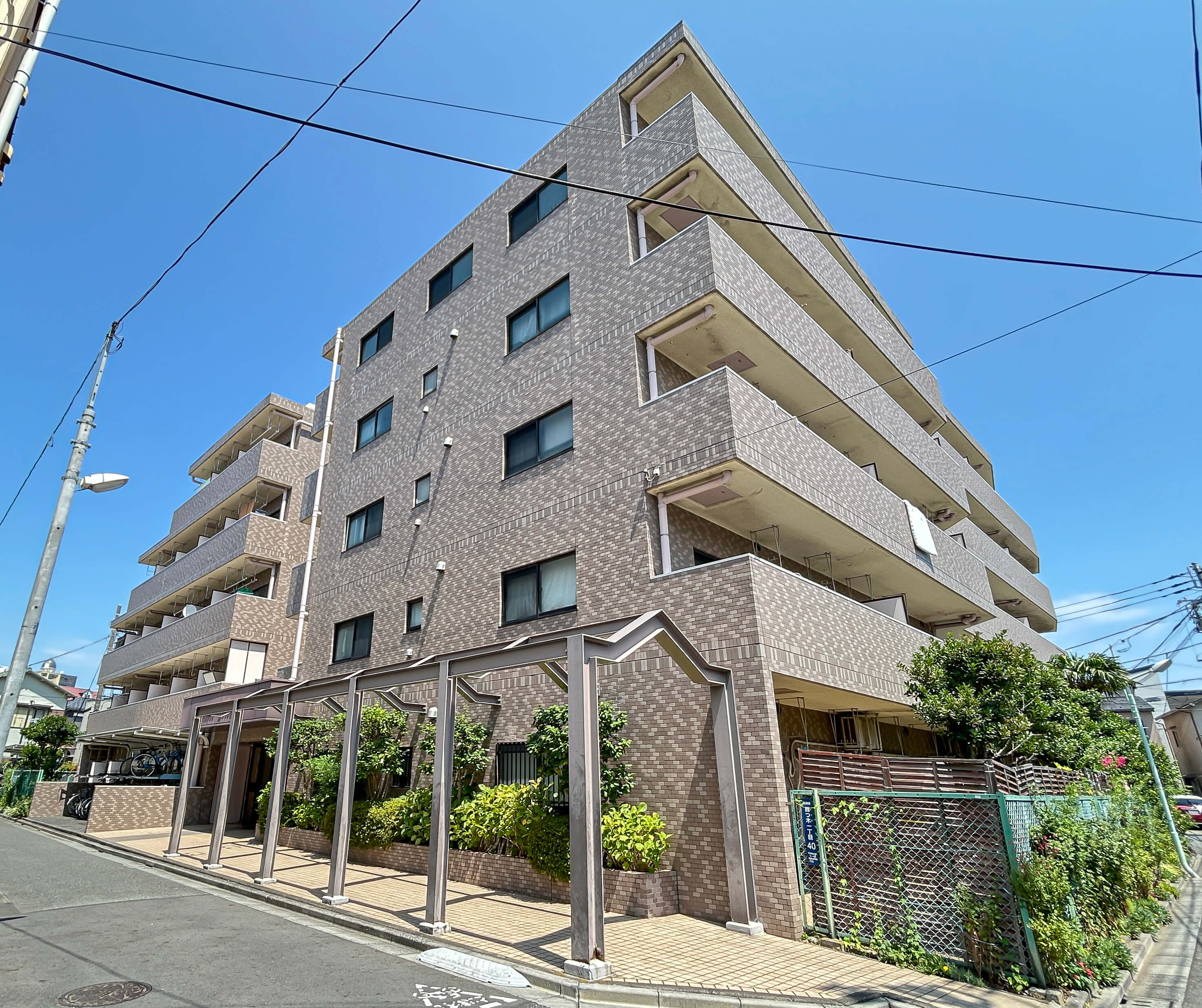 オリンポス四つ木の外観｜葛飾区四つ木｜四ツ木駅徒歩6分