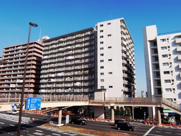 大森ハイツの外観｜大田区大森本町｜大森海岸駅徒歩2分