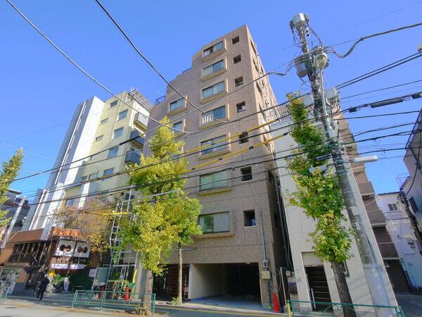 パロス本駒込の外観｜本駒込駅徒歩7分｜文京区千駄木