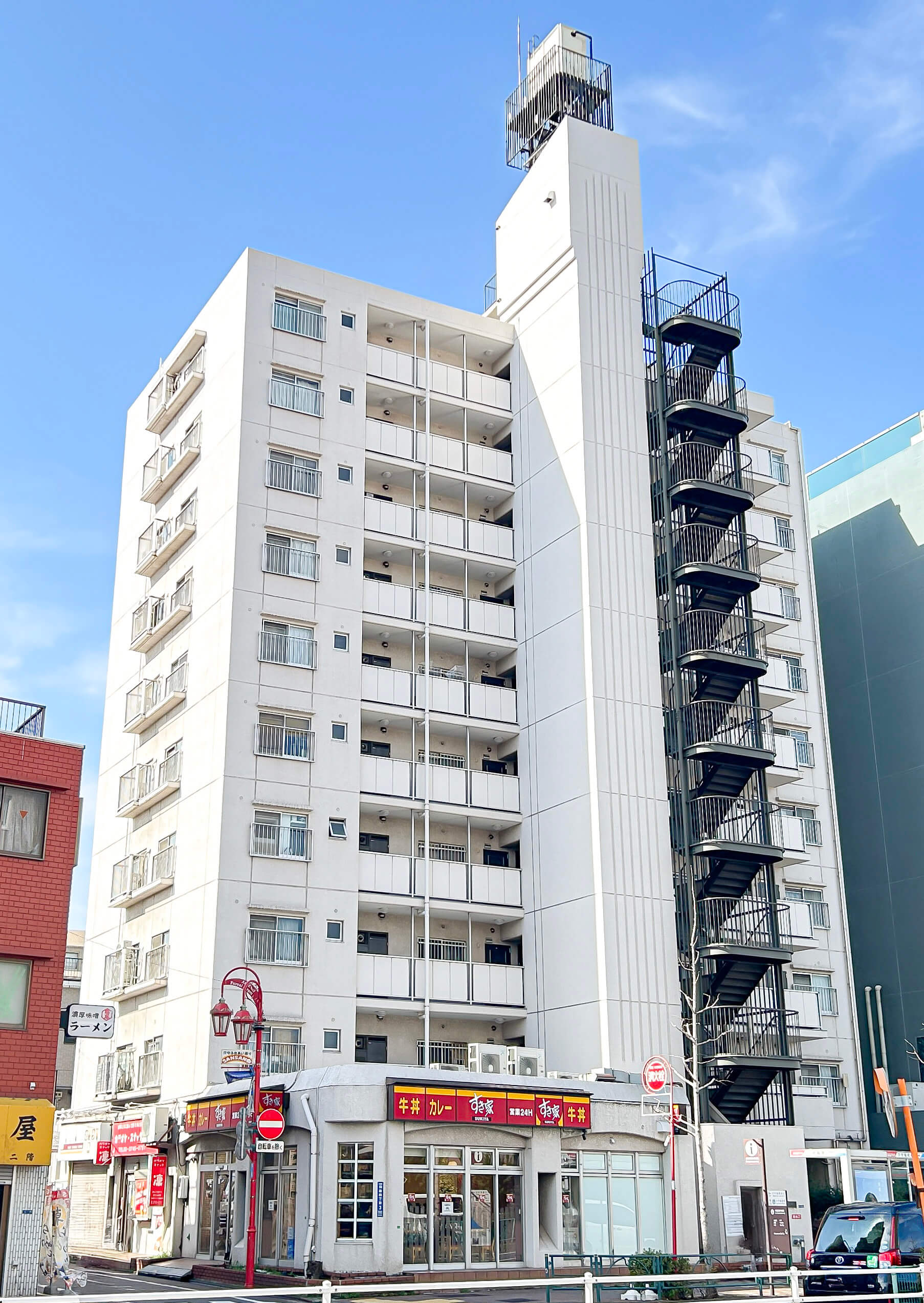 スカイパーク多摩川の外観｜大田区羽田4｜穴守稲荷駅徒歩2分