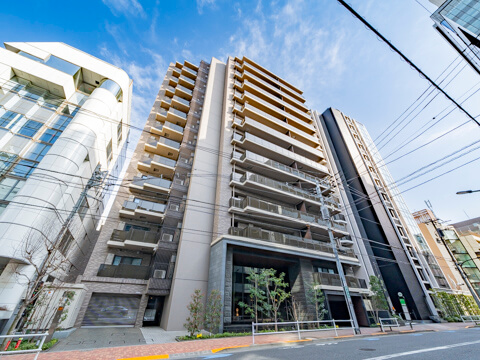 ジオ四谷三栄町の外観｜新宿区四谷三栄町｜四谷三丁目駅徒歩6分