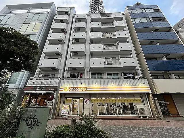 コーポ押上の外観｜墨田区業平1｜押上駅徒歩3分