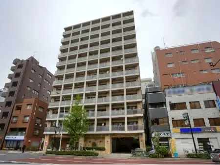 グランドパーク入谷クレアーレの外観｜台東区入谷｜入谷駅徒歩4分