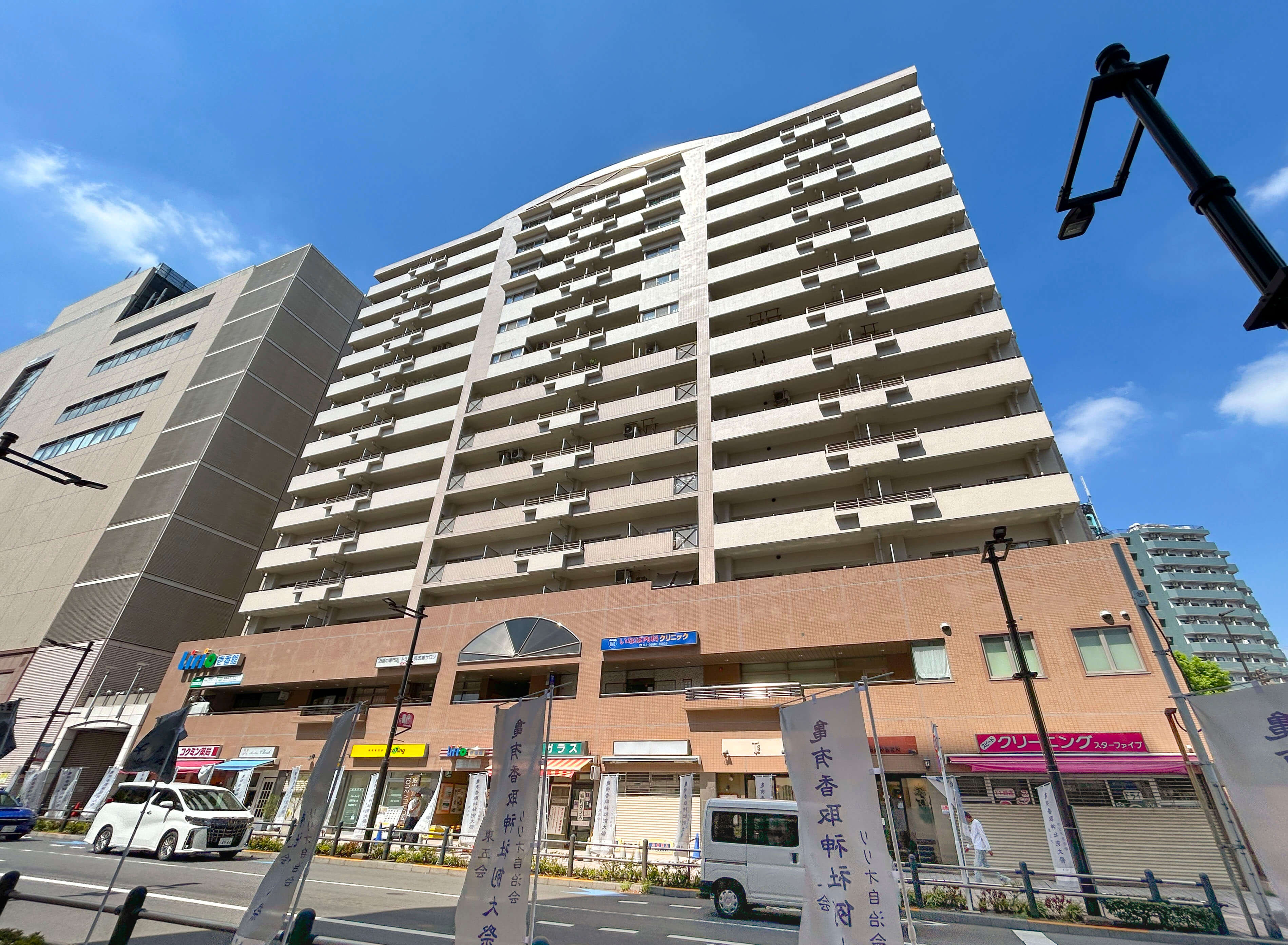 リリオ壱番館の外観｜葛飾区亀有｜亀有駅徒歩2分