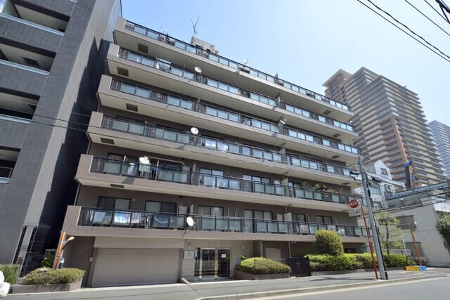 マイキャッスル月島の外観｜中央区月島｜月島駅徒歩3分