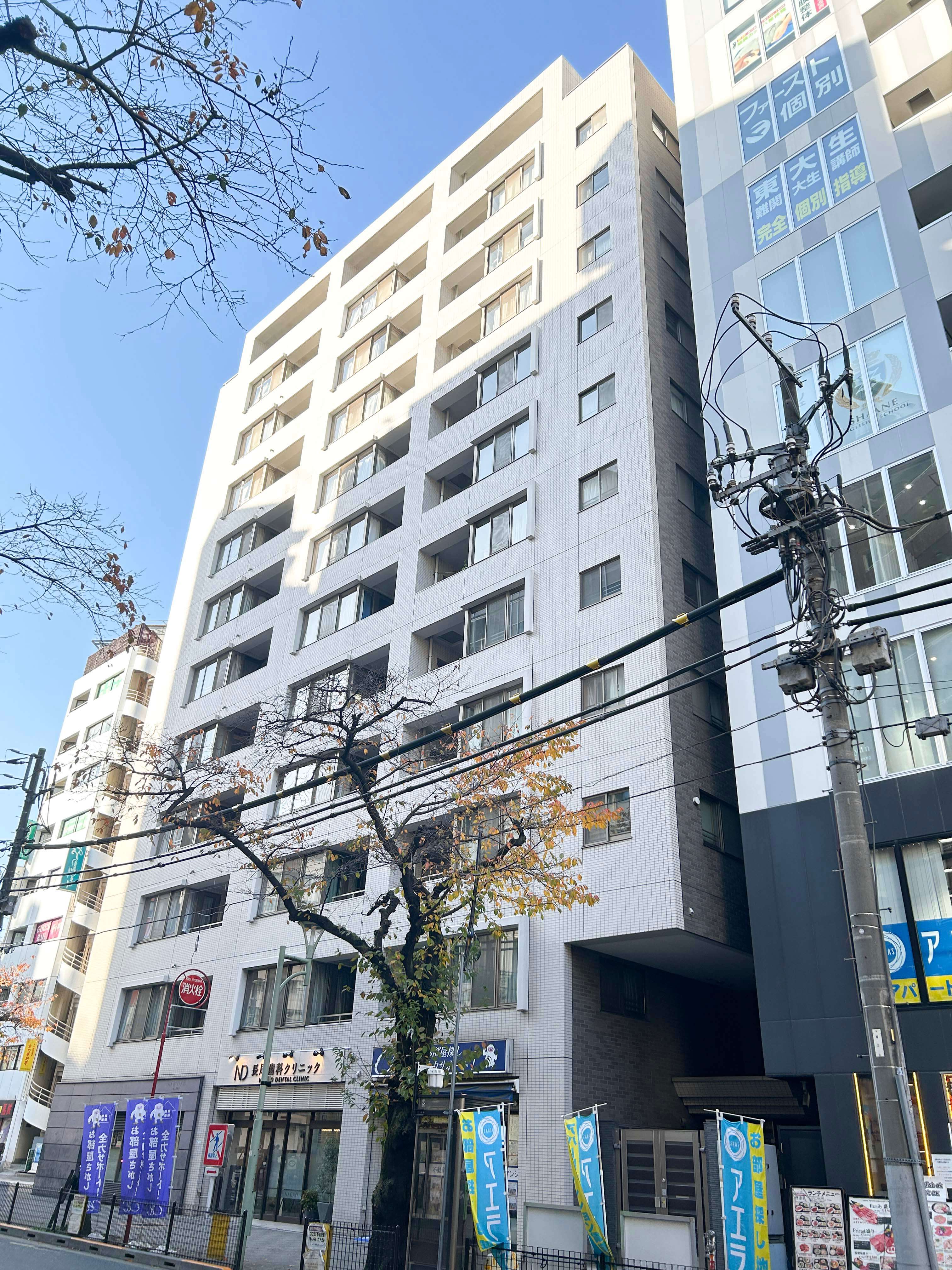 アピス日暮里の外観｜荒川区東日暮里6｜日暮里駅徒歩2分