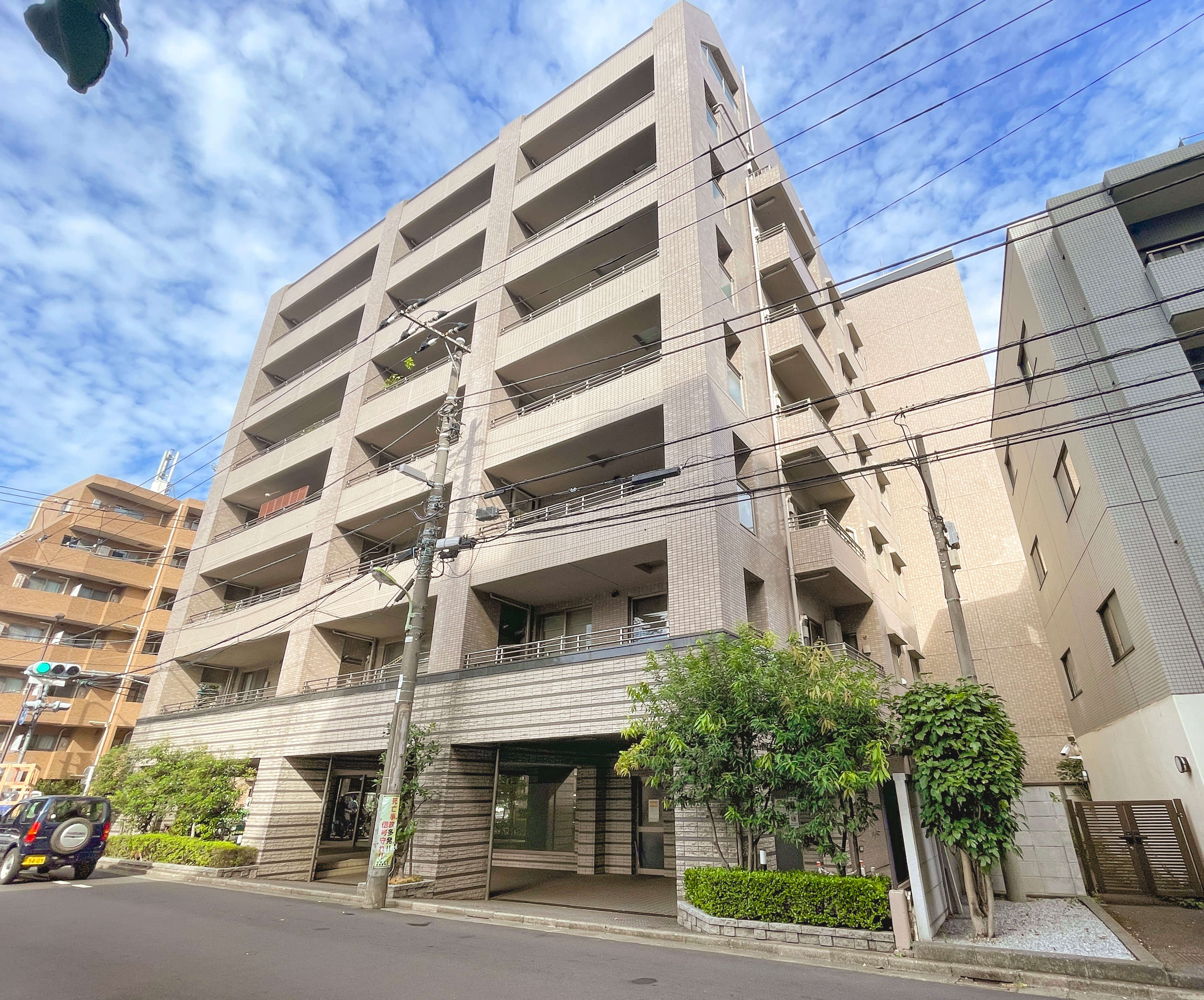 サーパス芦花公園の外観｜杉並上高井戸｜芦花公園駅徒歩3分