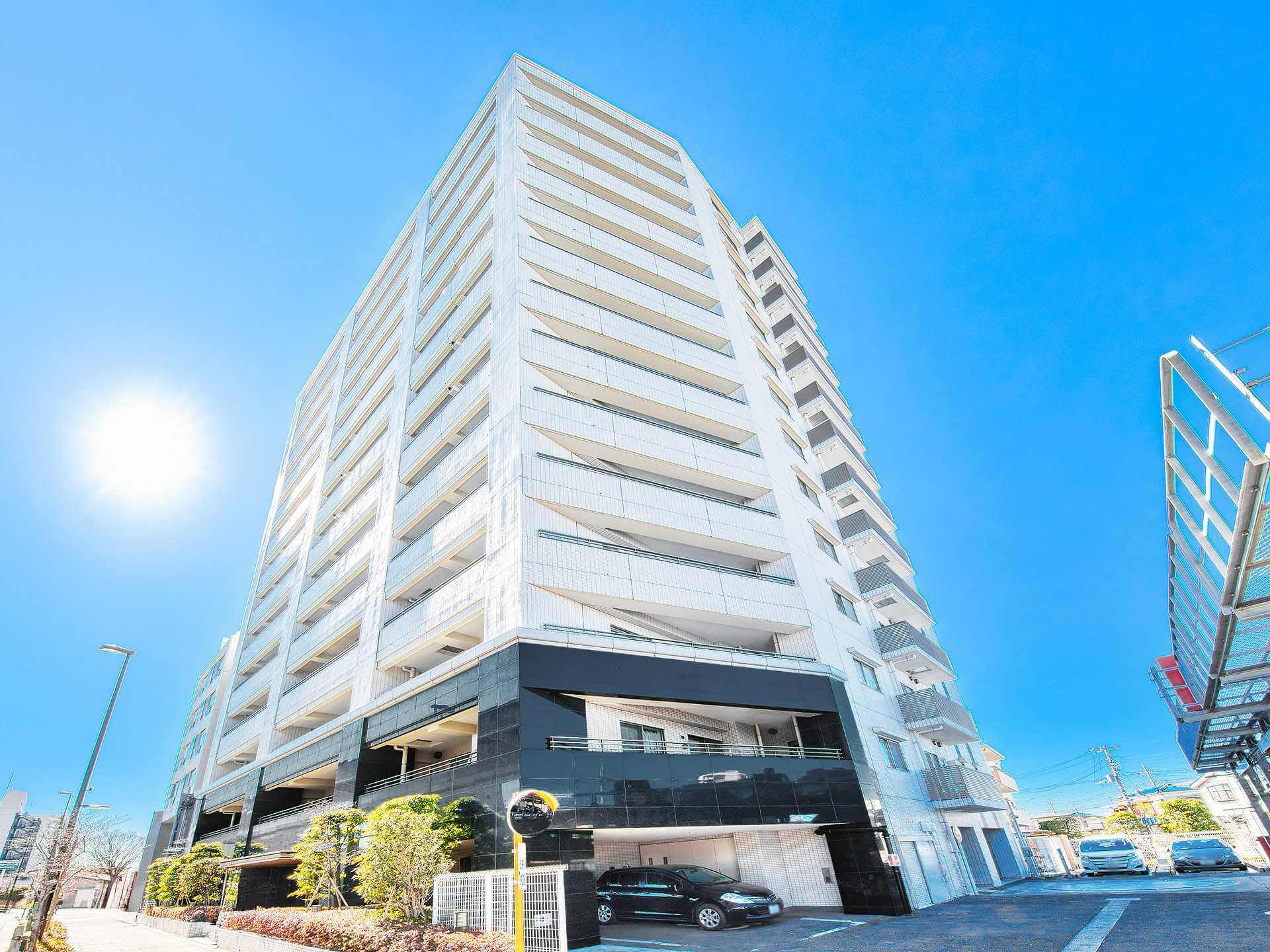 アーデル見沼代親水公園の外観｜足立区舎人｜見沼代親水公園駅徒歩4分