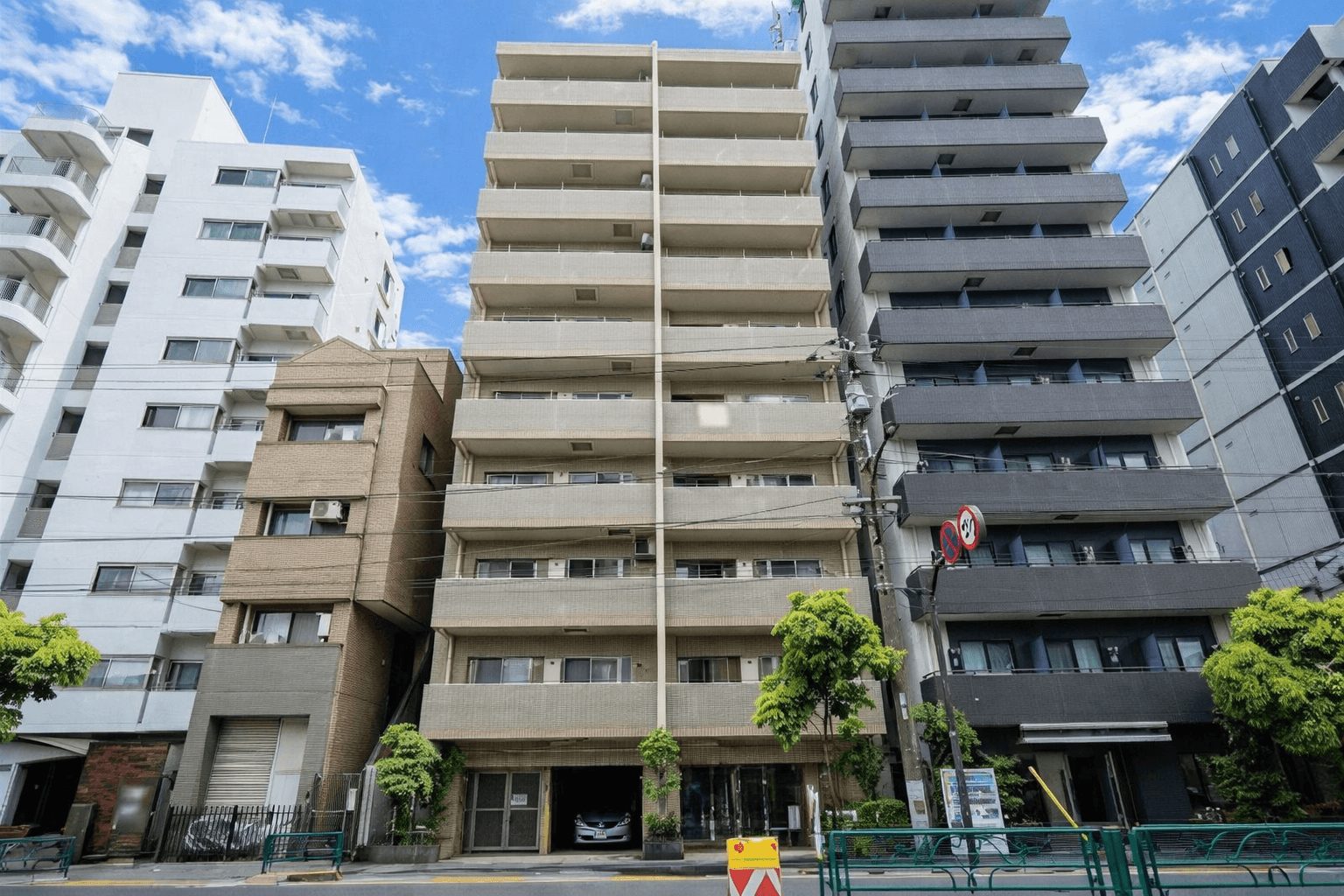 アリュージュ南千住の外観｜台東区清川｜南千住駅徒歩8分