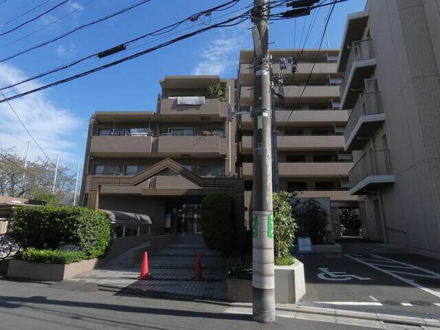 富士見台プラザの外観｜練馬区貫井｜中村橋駅徒歩6分