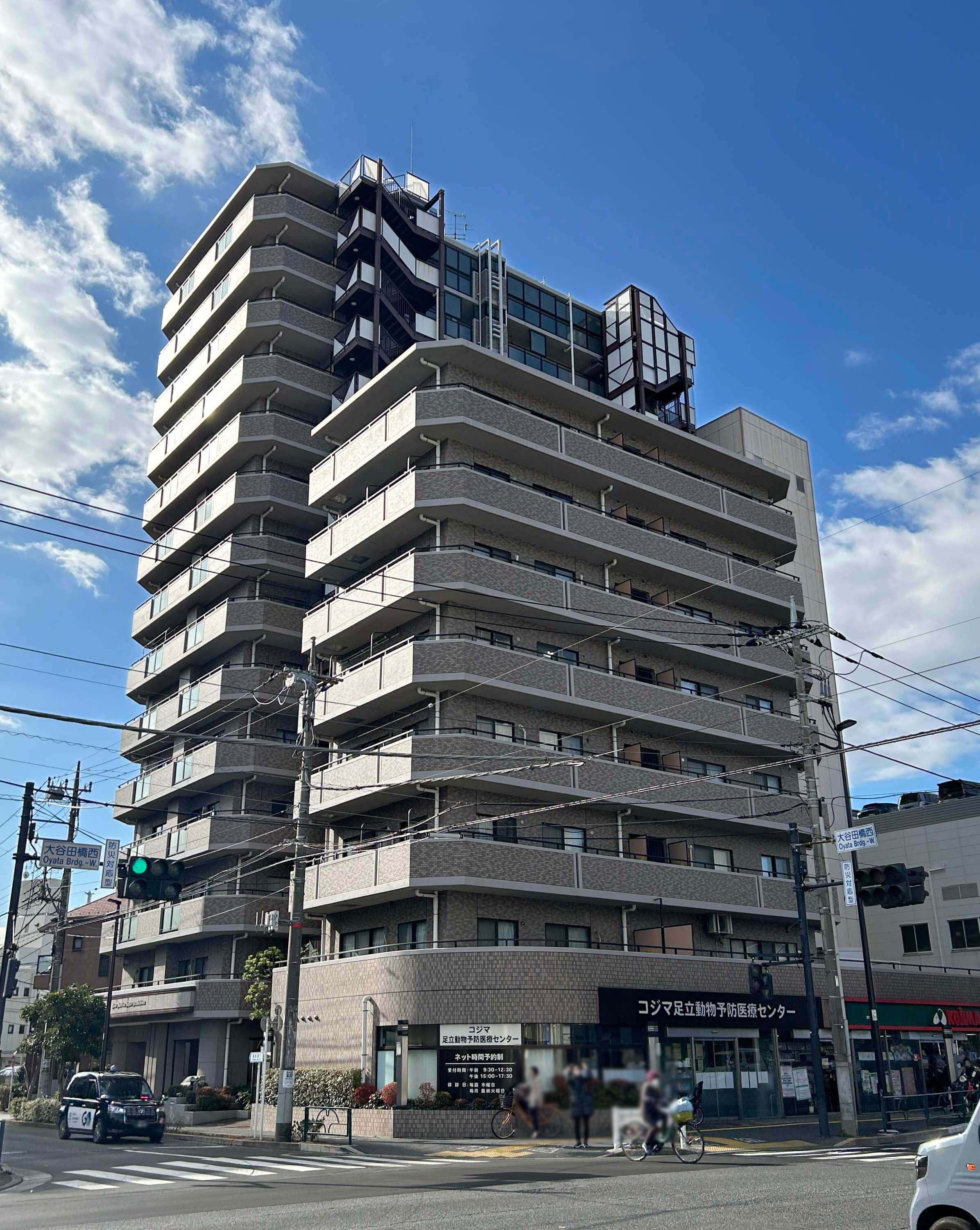 ライオンズマンション綾瀬・谷中公園の外観｜足立区東和｜北綾瀬駅徒歩9分