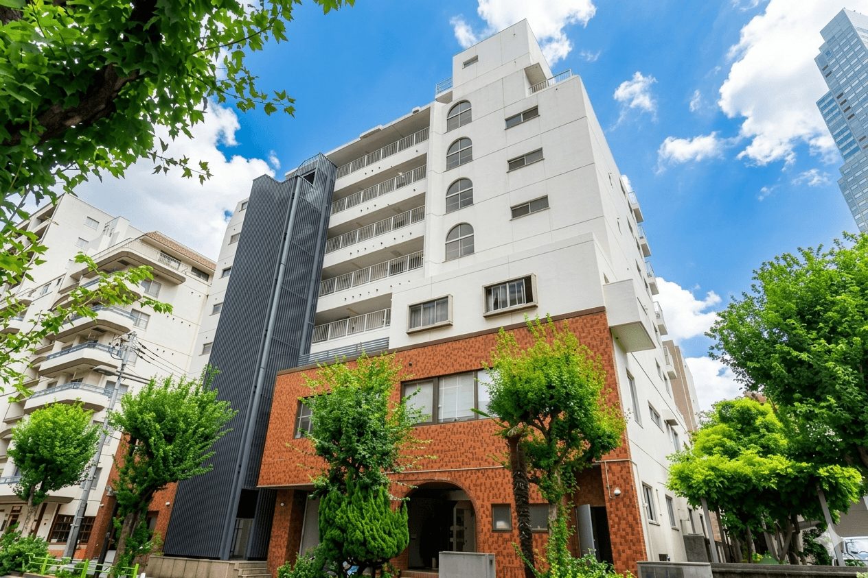 メゾンドール明石の外観｜中央区明石町｜新富町駅徒歩4分