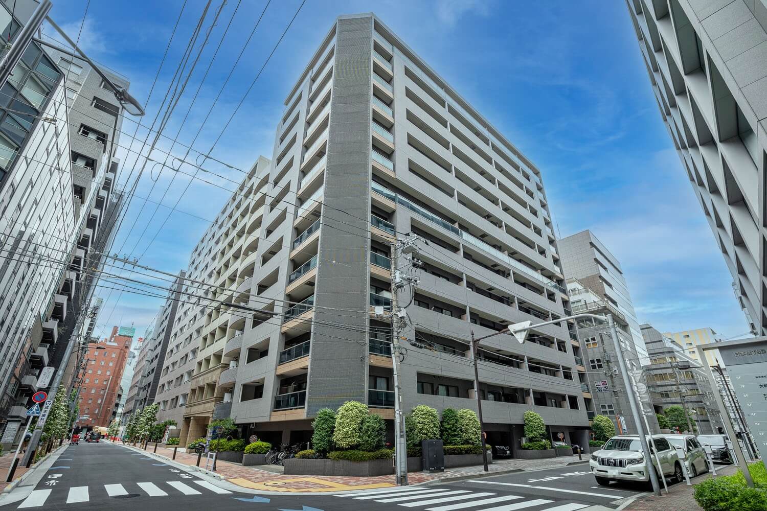クレストフォルム日本橋の外観｜中央区日本橋堀留町｜仲介手数料無料